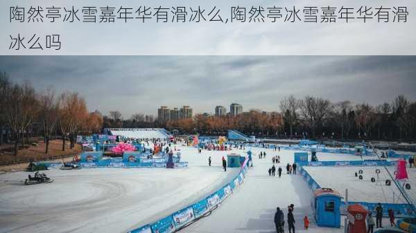 陶然亭冰雪嘉年华有滑冰么,陶然亭冰雪嘉年华有滑冰么吗