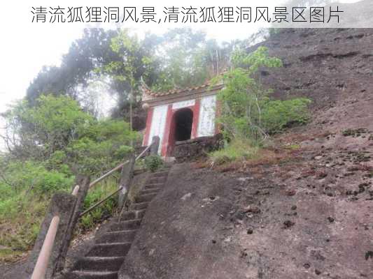 清流狐狸洞风景,清流狐狸洞风景区图片