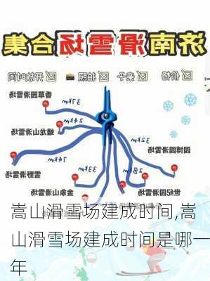 嵩山滑雪场建成时间,嵩山滑雪场建成时间是哪一年