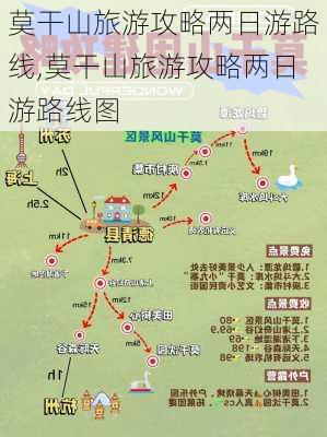 莫干山旅游攻略两日游路线,莫干山旅游攻略两日游路线图