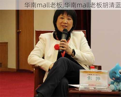 华南mall老板,华南mall老板胡清蓝