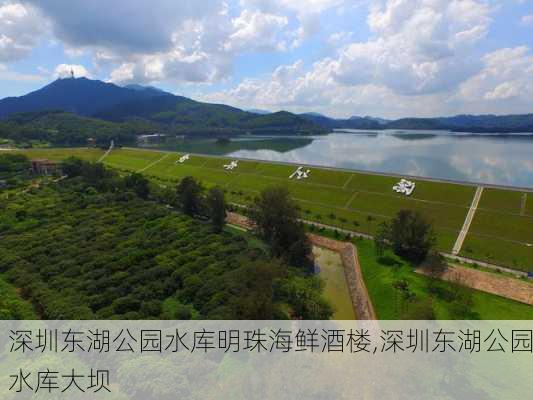 深圳东湖公园水库明珠海鲜酒楼,深圳东湖公园水库大坝