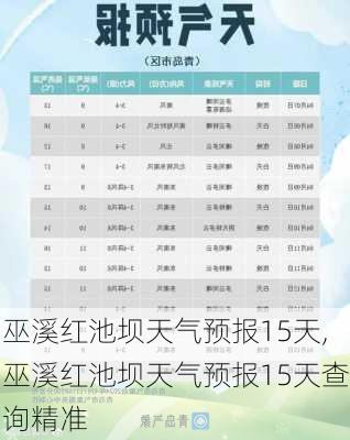 巫溪红池坝天气预报15天,巫溪红池坝天气预报15天查询精准