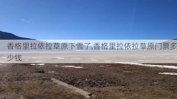 香格里拉依拉草原下雪了,香格里拉依拉草原门票多少钱