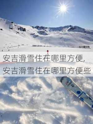 安吉滑雪住在哪里方便,安吉滑雪住在哪里方便些