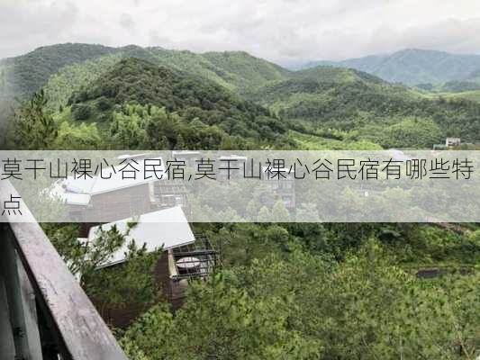 莫干山裸心谷民宿,莫干山裸心谷民宿有哪些特点