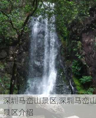 深圳马峦山景区,深圳马峦山景区介绍