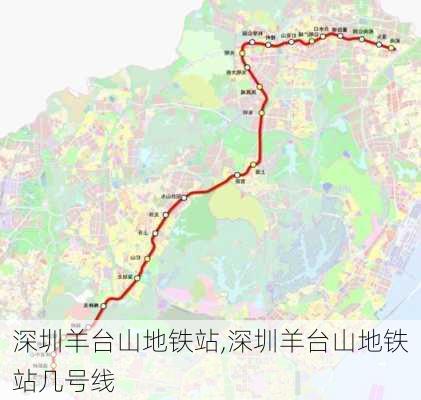 深圳羊台山地铁站,深圳羊台山地铁站几号线