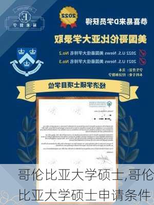 哥伦比亚大学硕士,哥伦比亚大学硕士申请条件