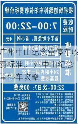 广州中山纪念堂停车收费标准,广州中山纪念堂停车攻略