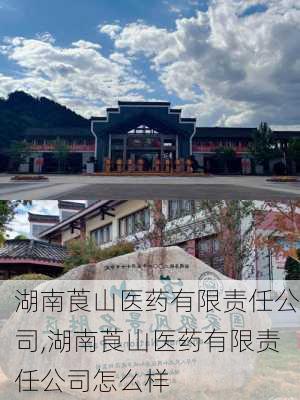 湖南莨山医药有限责任公司,湖南莨山医药有限责任公司怎么样