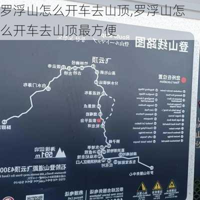 罗浮山怎么开车去山顶,罗浮山怎么开车去山顶最方便