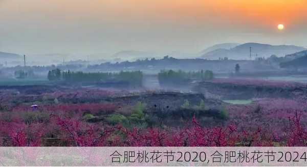 合肥桃花节2020,合肥桃花节2024