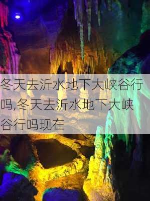 冬天去沂水地下大峡谷行吗,冬天去沂水地下大峡谷行吗现在