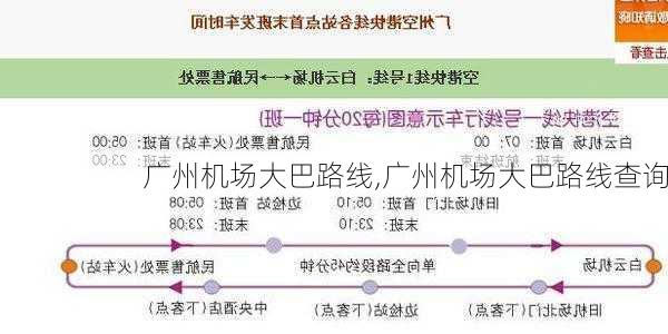 广州机场大巴路线,广州机场大巴路线查询