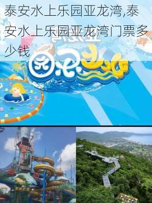 泰安水上乐园亚龙湾,泰安水上乐园亚龙湾门票多少钱