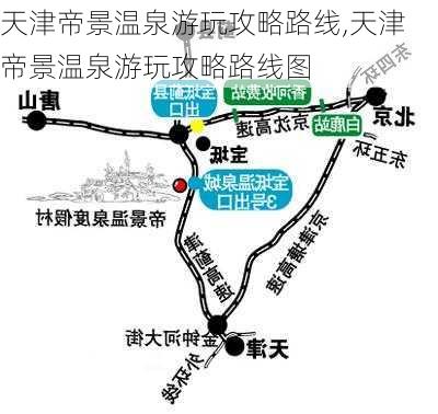 天津帝景温泉游玩攻略路线,天津帝景温泉游玩攻略路线图