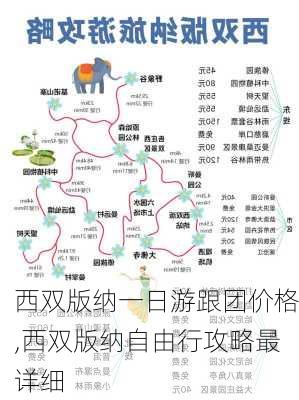 西双版纳一日游跟团价格,西双版纳自由行攻略最详细