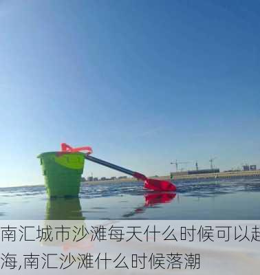 南汇城市沙滩每天什么时候可以赶海,南汇沙滩什么时候落潮