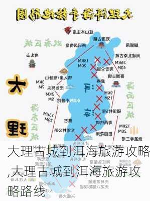 大理古城到洱海旅游攻略,大理古城到洱海旅游攻略路线