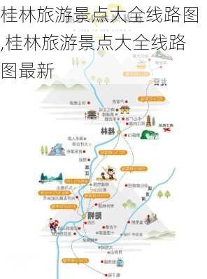 桂林旅游景点大全线路图,桂林旅游景点大全线路图最新