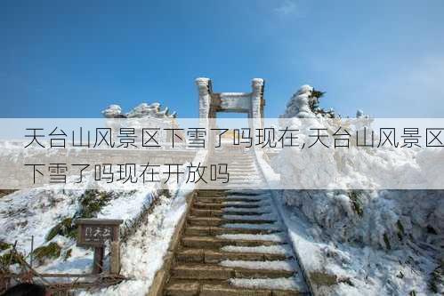 天台山风景区下雪了吗现在,天台山风景区下雪了吗现在开放吗