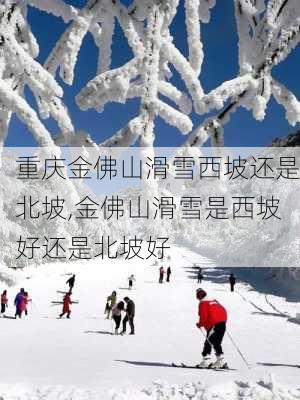 重庆金佛山滑雪西坡还是北坡,金佛山滑雪是西坡好还是北坡好