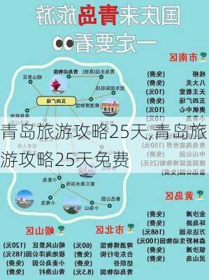 青岛旅游攻略25天,青岛旅游攻略25天免费