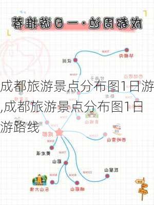 成都旅游景点分布图1日游,成都旅游景点分布图1日游路线