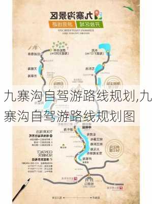 九寨沟自驾游路线规划,九寨沟自驾游路线规划图