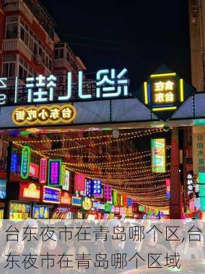 台东夜市在青岛哪个区,台东夜市在青岛哪个区域