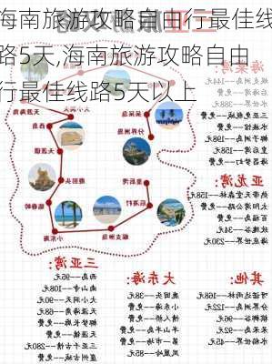 海南旅游攻略自由行最佳线路5天,海南旅游攻略自由行最佳线路5天以上