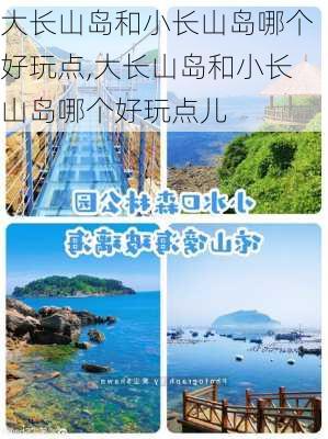 大长山岛和小长山岛哪个好玩点,大长山岛和小长山岛哪个好玩点儿