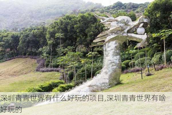 深圳青青世界有什么好玩的项目,深圳青青世界有啥好玩的