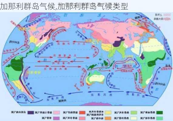 加那利群岛气候,加那利群岛气候类型