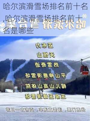 哈尔滨滑雪场排名前十名,哈尔滨滑雪场排名前十名是哪些