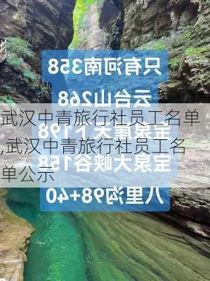 武汉中青旅行社员工名单,武汉中青旅行社员工名单公示