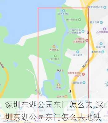 深圳东湖公园东门怎么去,深圳东湖公园东门怎么去地铁