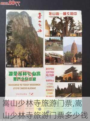 嵩山少林寺旅游门票,嵩山少林寺旅游门票多少钱