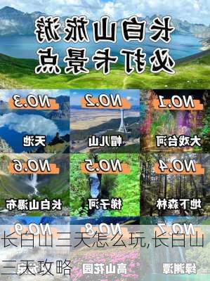 长白山三天怎么玩,长白山三天攻略