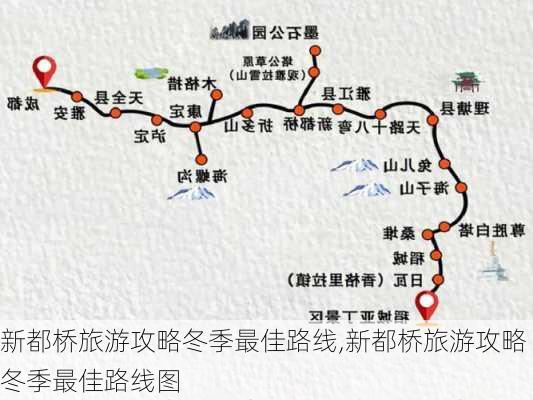 新都桥旅游攻略冬季最佳路线,新都桥旅游攻略冬季最佳路线图