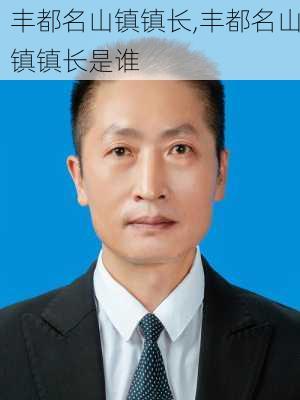 丰都名山镇镇长,丰都名山镇镇长是谁