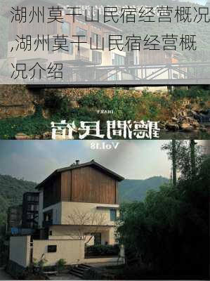 湖州莫干山民宿经营概况,湖州莫干山民宿经营概况介绍