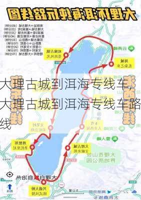 大理古城到洱海专线车,大理古城到洱海专线车路线