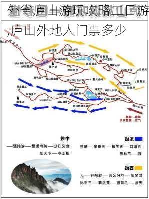 外省庐山游玩攻略二日游,庐山外地人门票多少