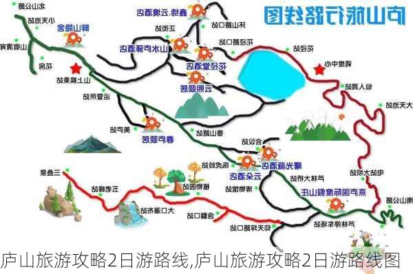 庐山旅游攻略2日游路线,庐山旅游攻略2日游路线图