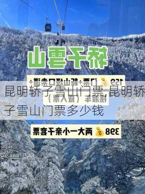 昆明轿子雪山门票,昆明轿子雪山门票多少钱