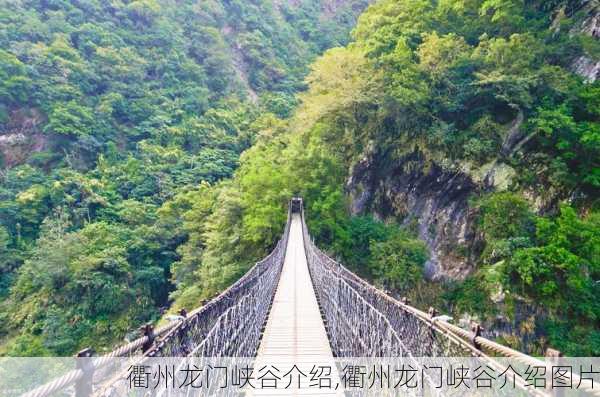 衢州龙门峡谷介绍,衢州龙门峡谷介绍图片