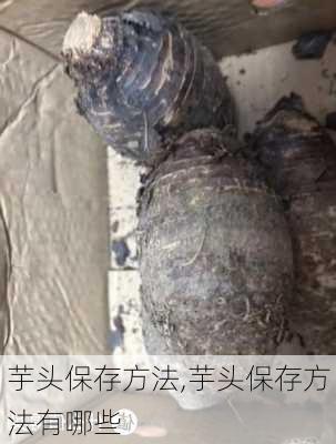 芋头保存方法,芋头保存方法有哪些