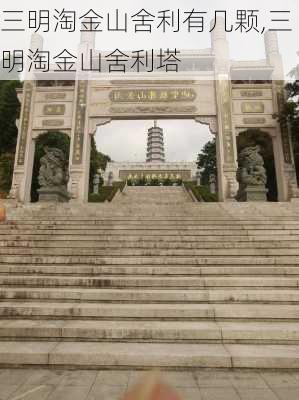 三明淘金山舍利有几颗,三明淘金山舍利塔